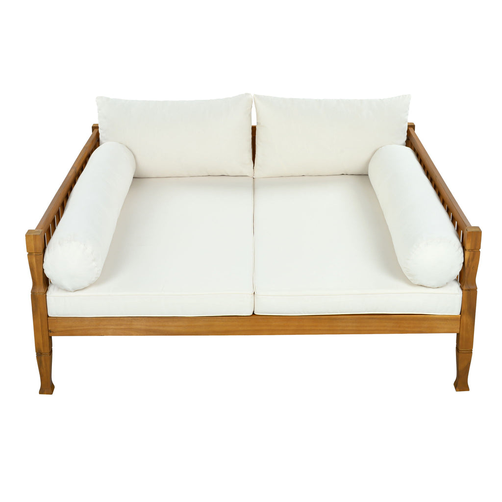 Outdoor Sofa Bed, 2 In 1 Patio Daybed For Backyard