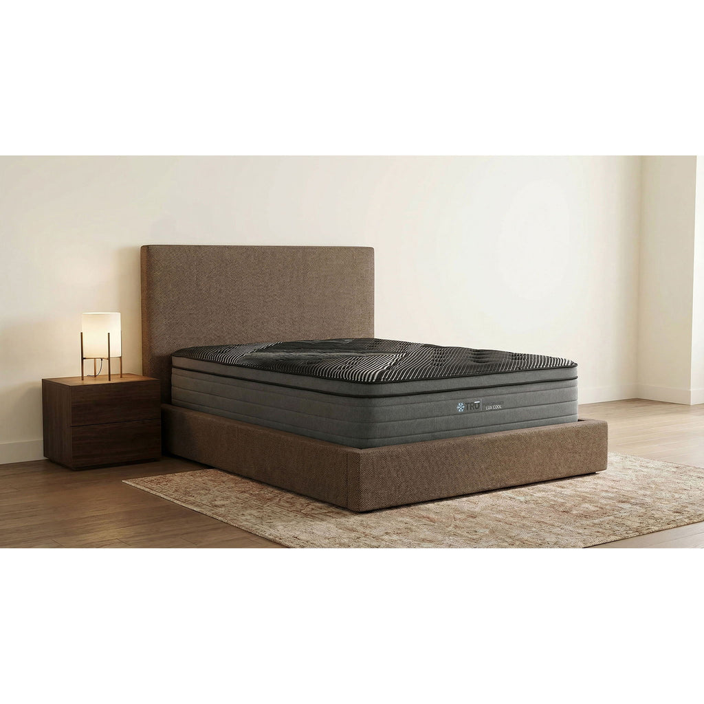 Starrett Black - 14" Euro Top Hybrid Mattress With Copper Gel And Silver Infused Foam - Sleek Black - Twin - Black