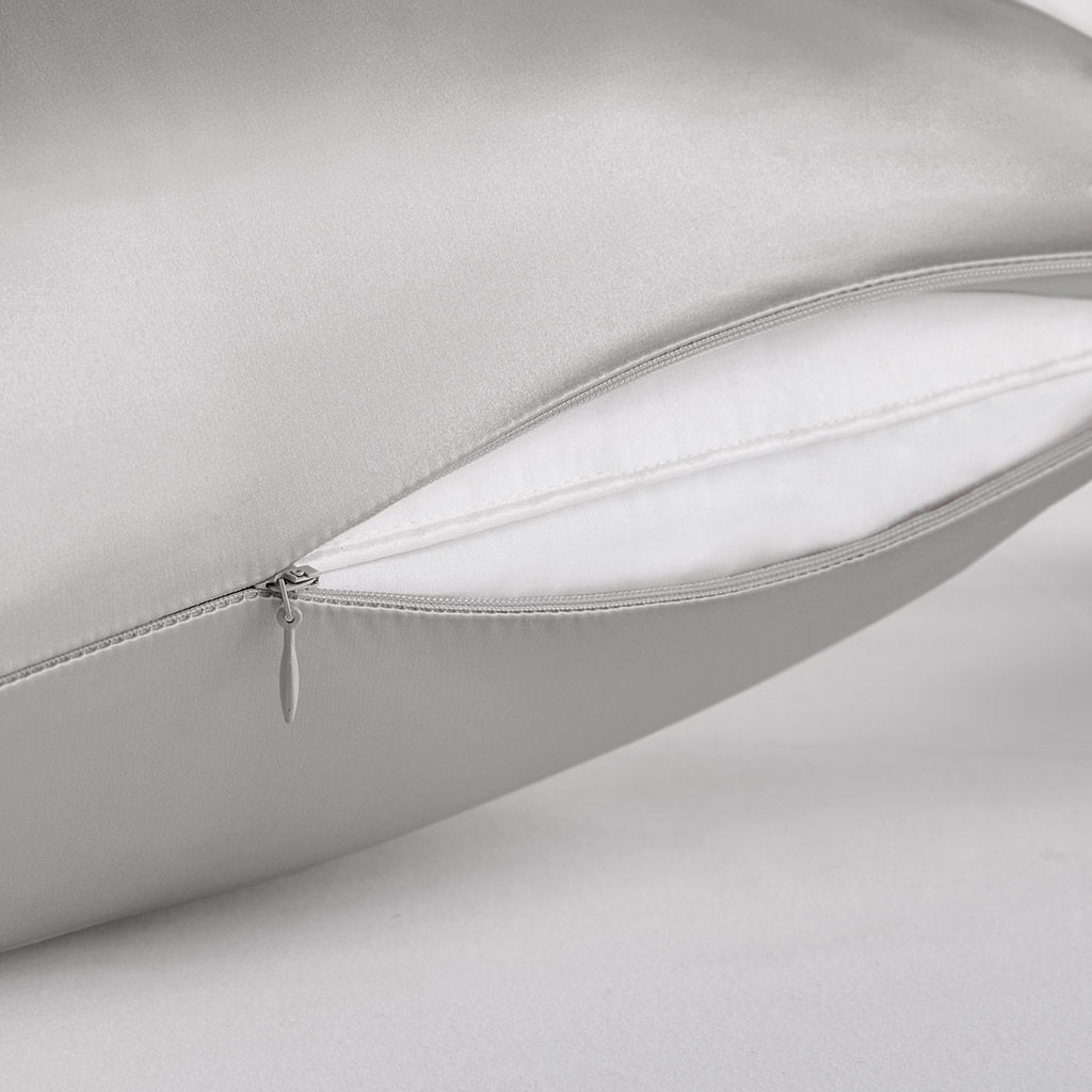 Silk - Single Pillowcase - Gray