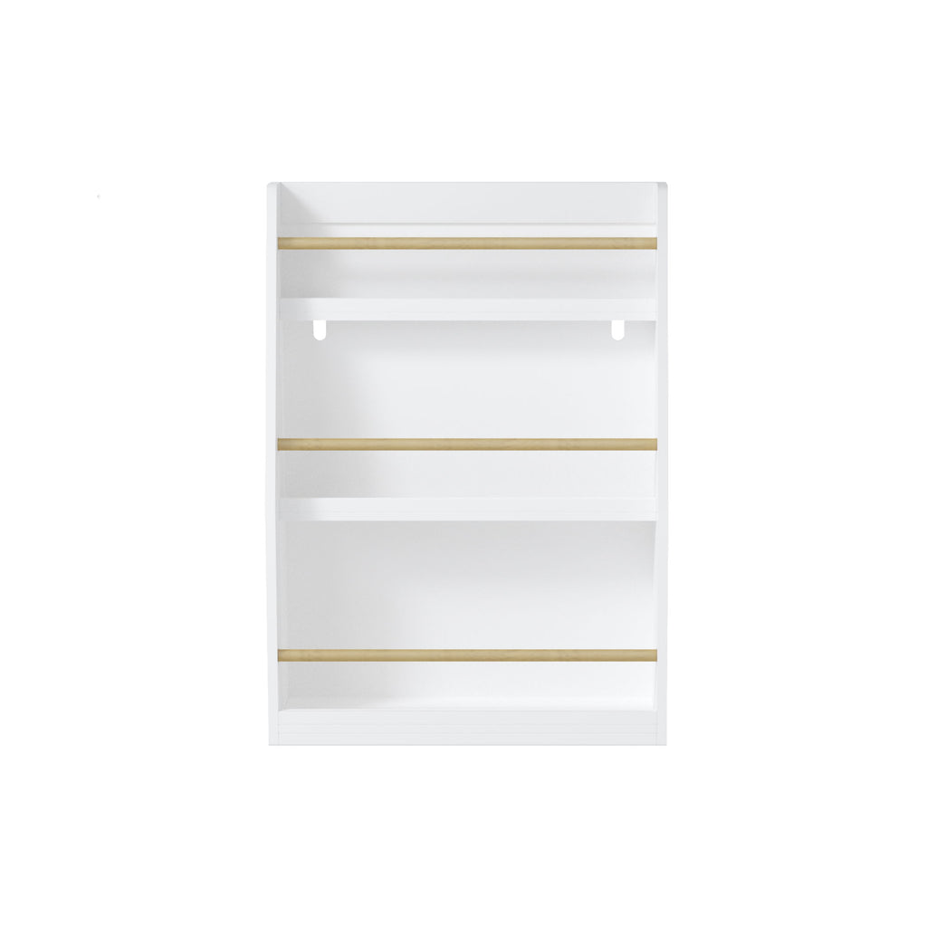 3 Tier Book Shelf, Compact Storage For Bedrooms