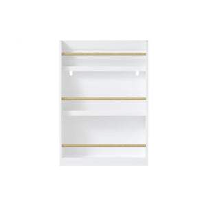 3 Tier Book Shelf, Compact Storage For Bedrooms