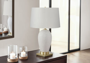 Lighting, Table Lamp, Ceramic, Transitional - White