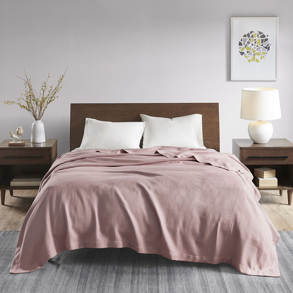 Egyptian Cotton - Twin Blanket - Rose
