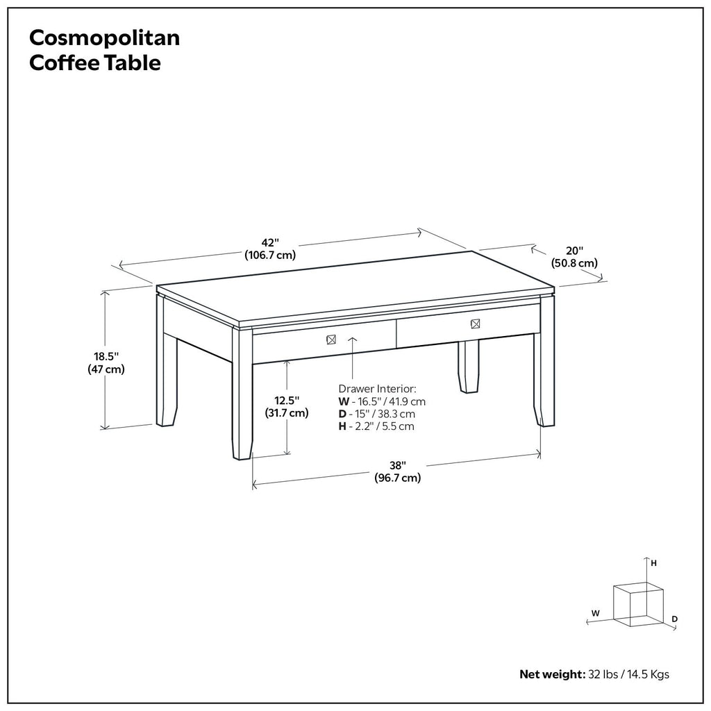 Cosmopolitan - Multipurpose Table