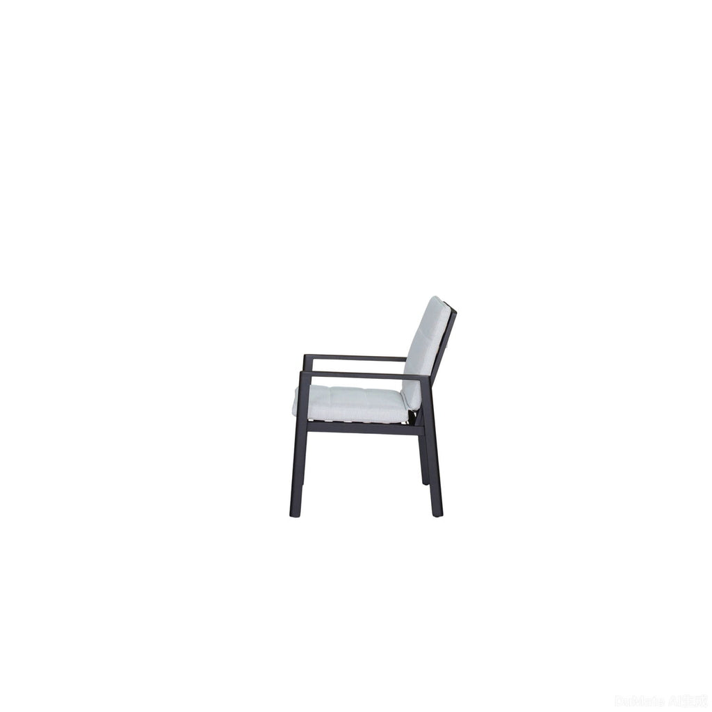 Verona - Dining Chair (Set of 2) - Dark Espresso / Gray / Off White