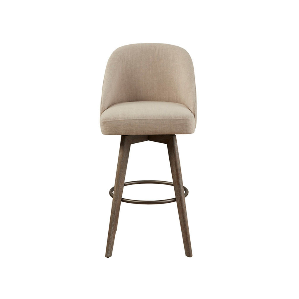 Bar Stool With Swivel Seat - Sand