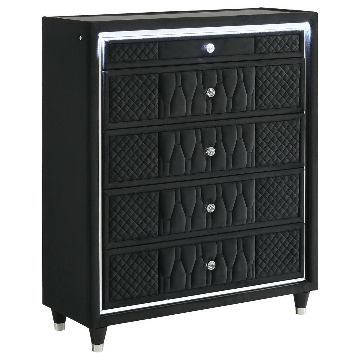 Mika - 5 Drawer LED Chest