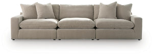 Maxton Heights - 3-Piece Sectional Sofa - Pebble