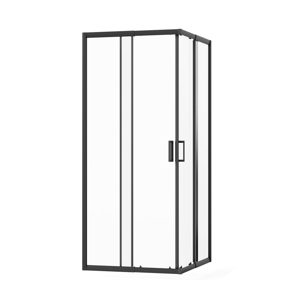 Square Corner Shower Enclosure, Adjustable Frame