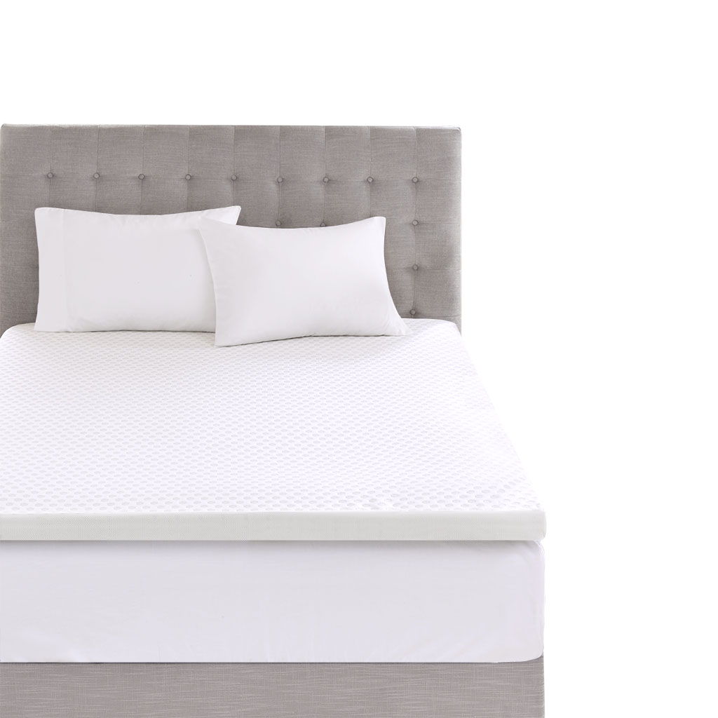 Gel Memory Foam With Cooling Cover Hypoallergenic Mattress Topper - King