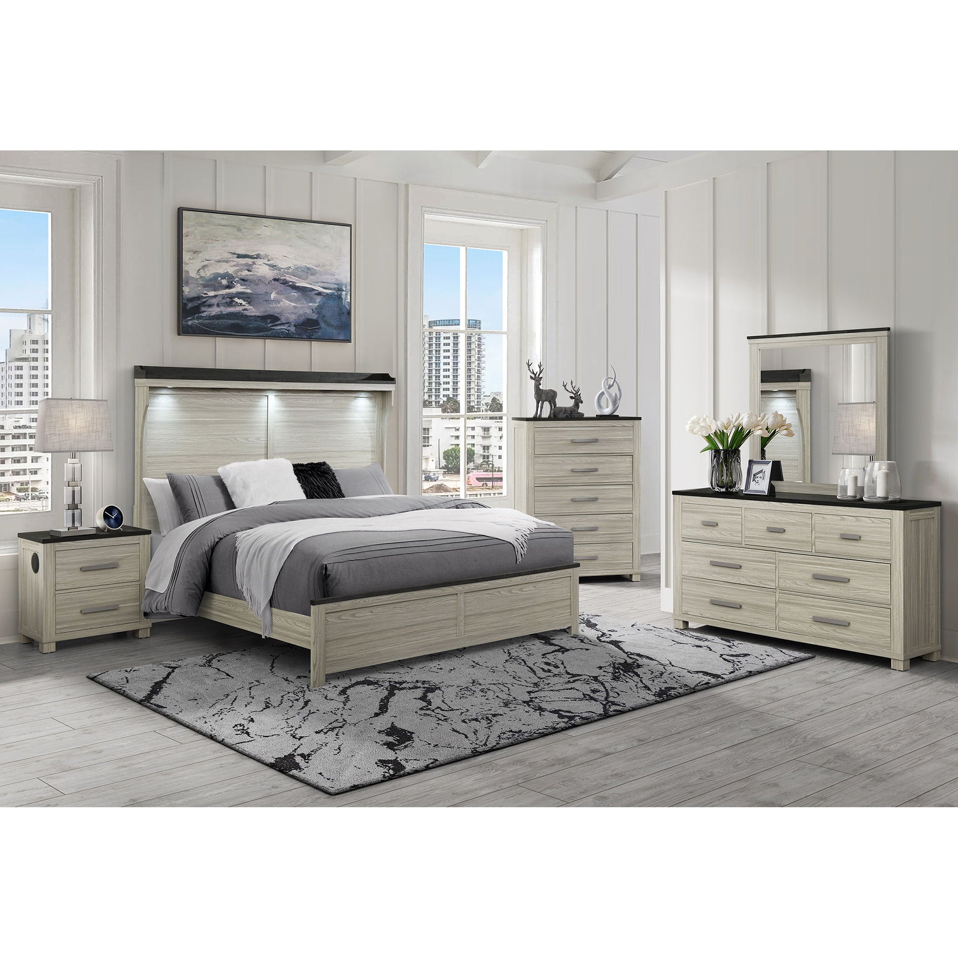 Augusta - 5 Piece Bedroom Set