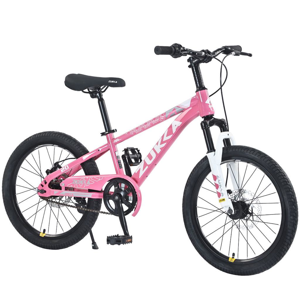 Zukka - 20" Mountain Bike With Adjustable Saddle And Suspension Fork