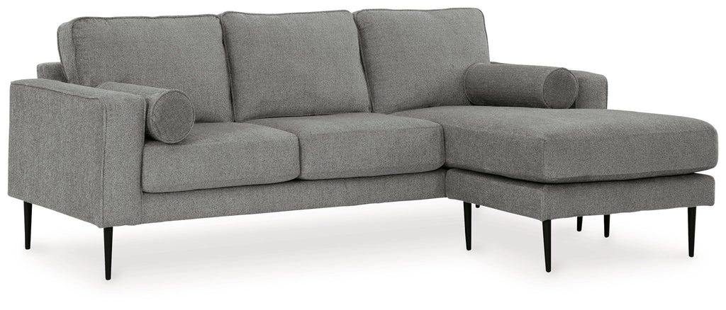 Hazela - 2 Pc. - Sofa Chaise, Loveseat - Charcoal