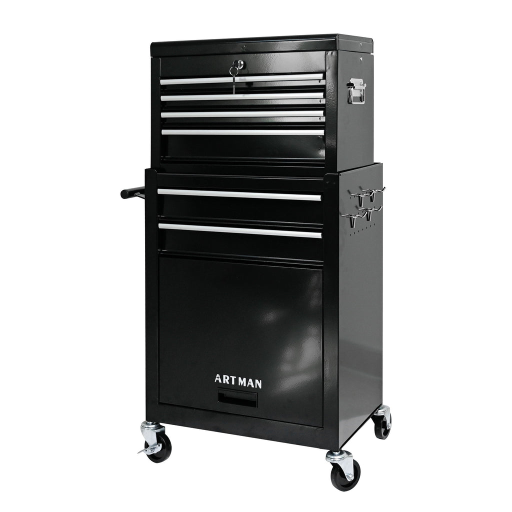 High Capacity Rolling Tool Chest With Wheels And Drawers, Storage Cabinet