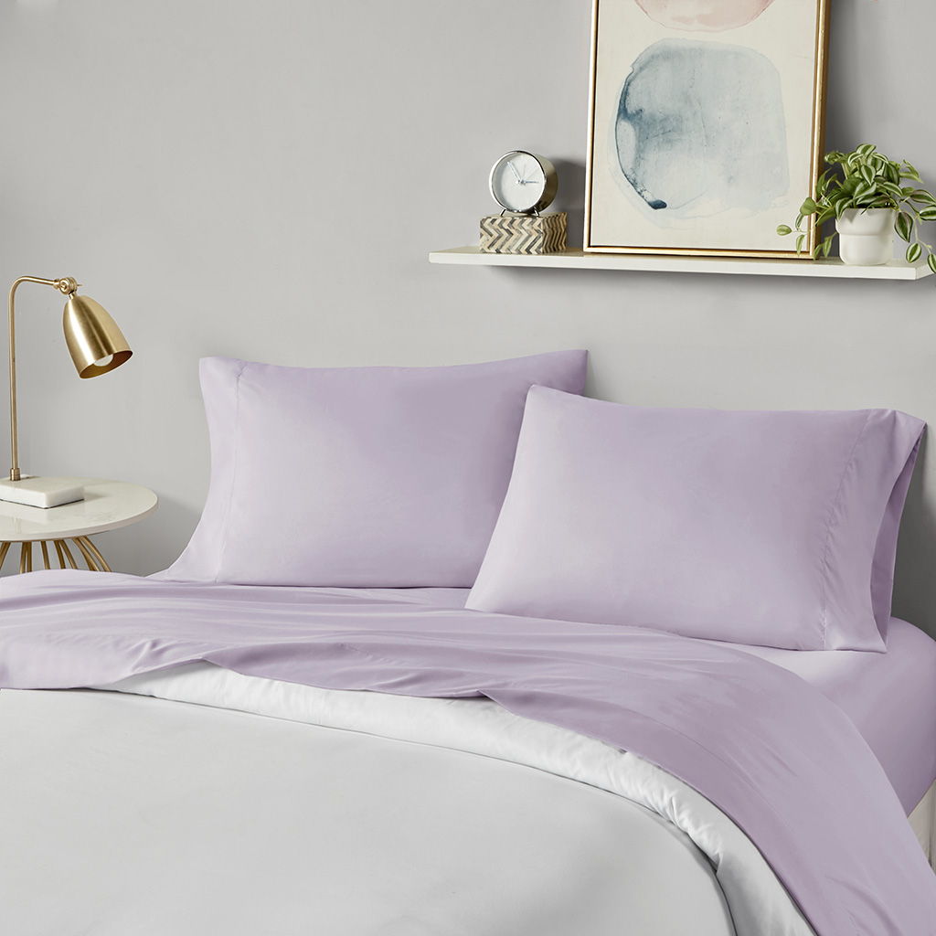 Microfiber - All Season Soft Touch Full Sheet Set - Lavender