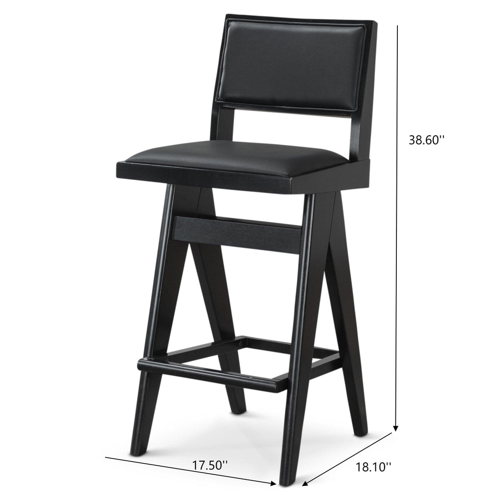 Keira - Bar Stool (Set of 2) - Black