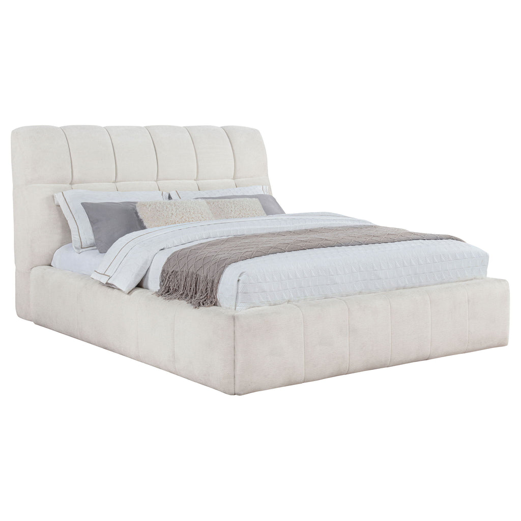 Branson - Platform Bed With Tufted Headboard