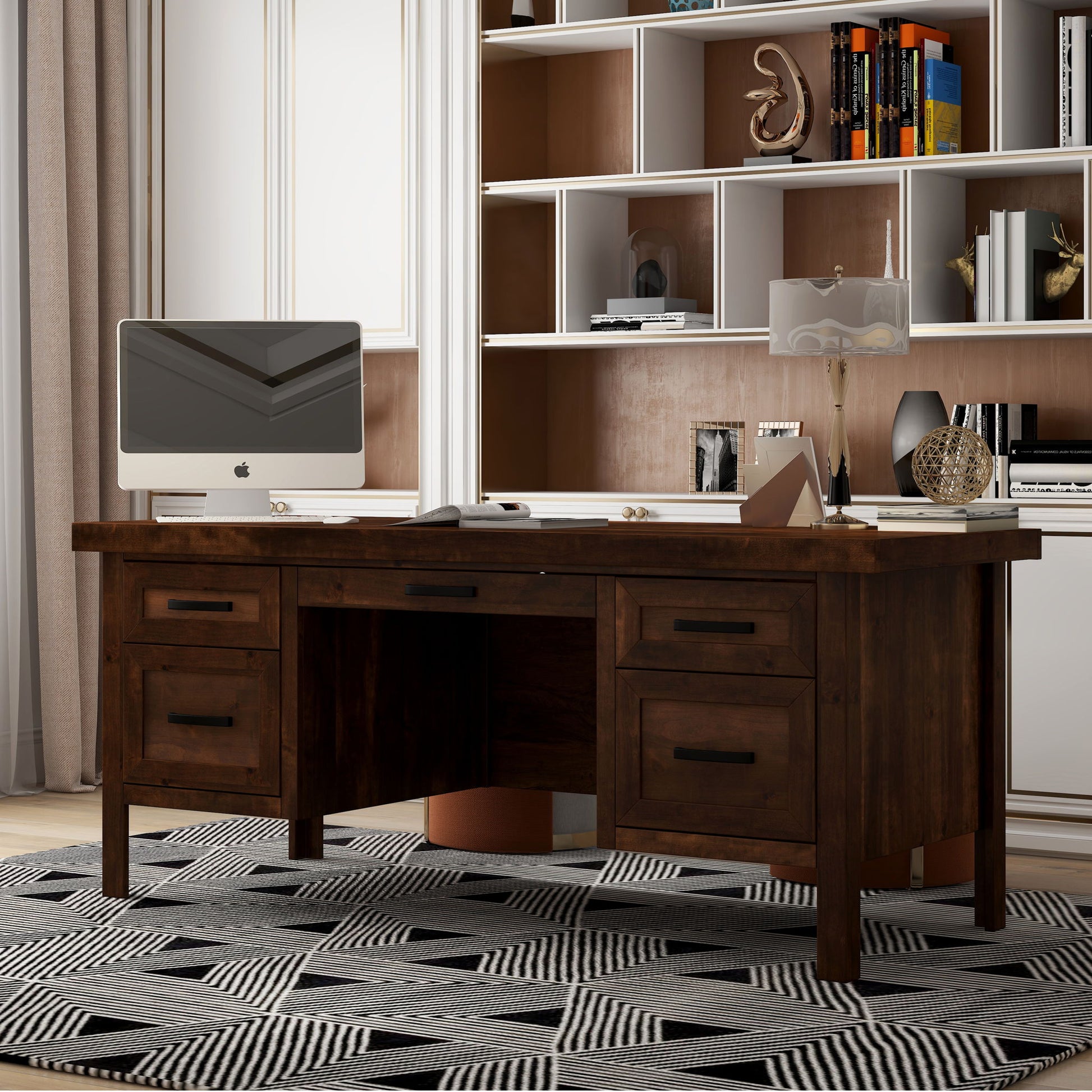 Executive Desk - Whiskey