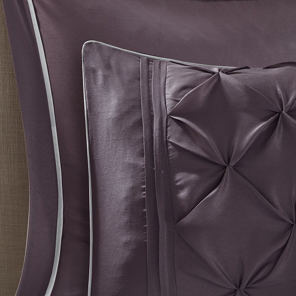 Joella - King 24 Piece Room In A Bag - Plum