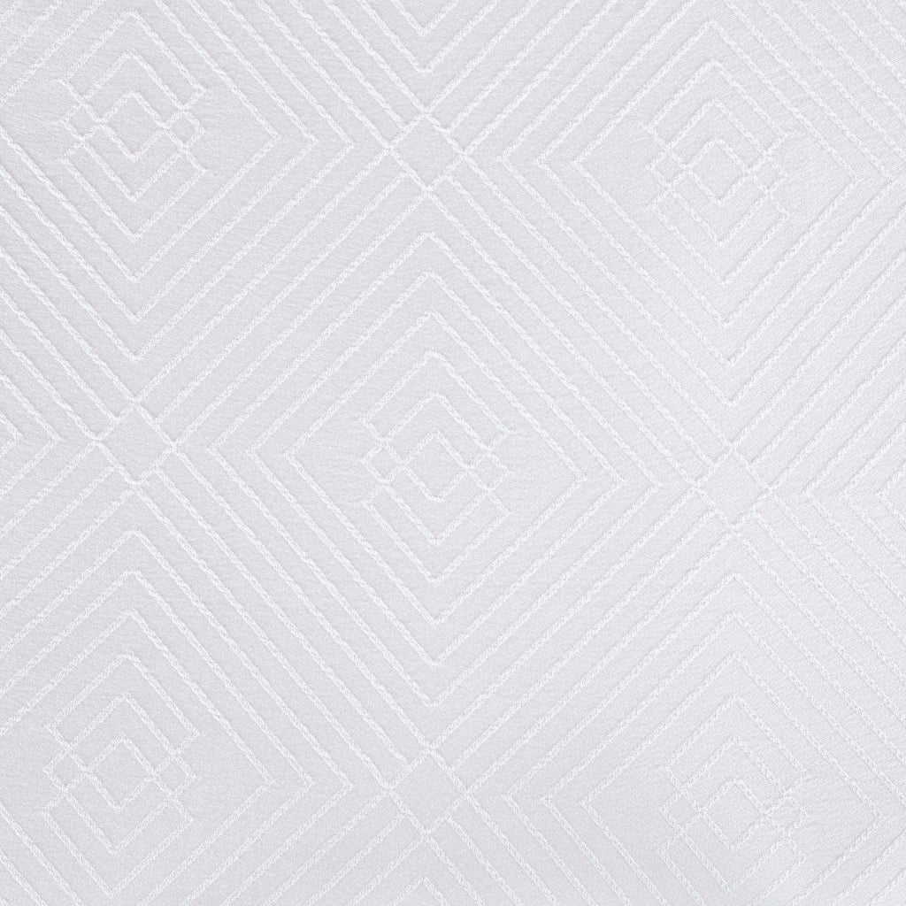 Jacquard Lark - King Essential Coverlet - White