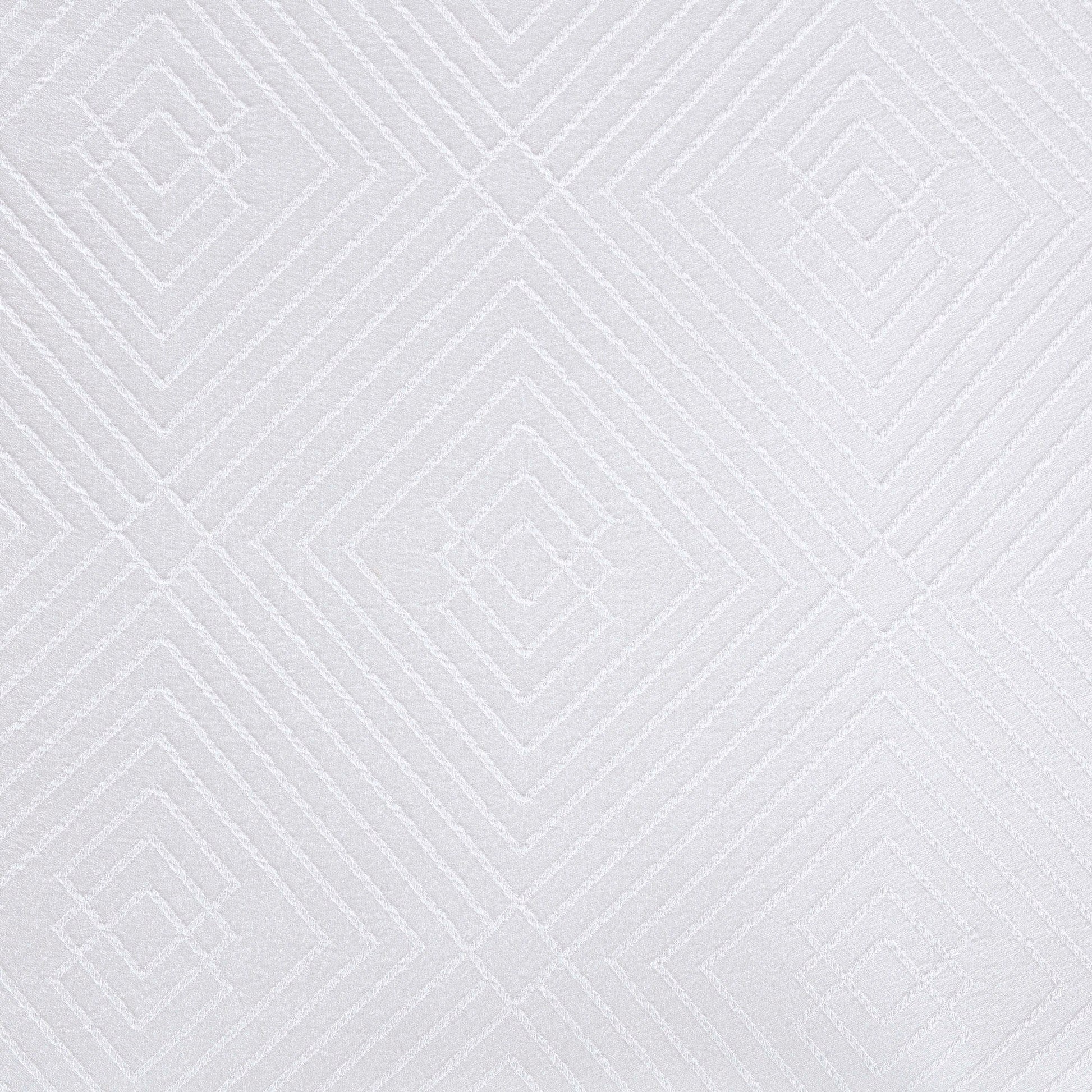 Jacquard Lark - King Essential Coverlet - White