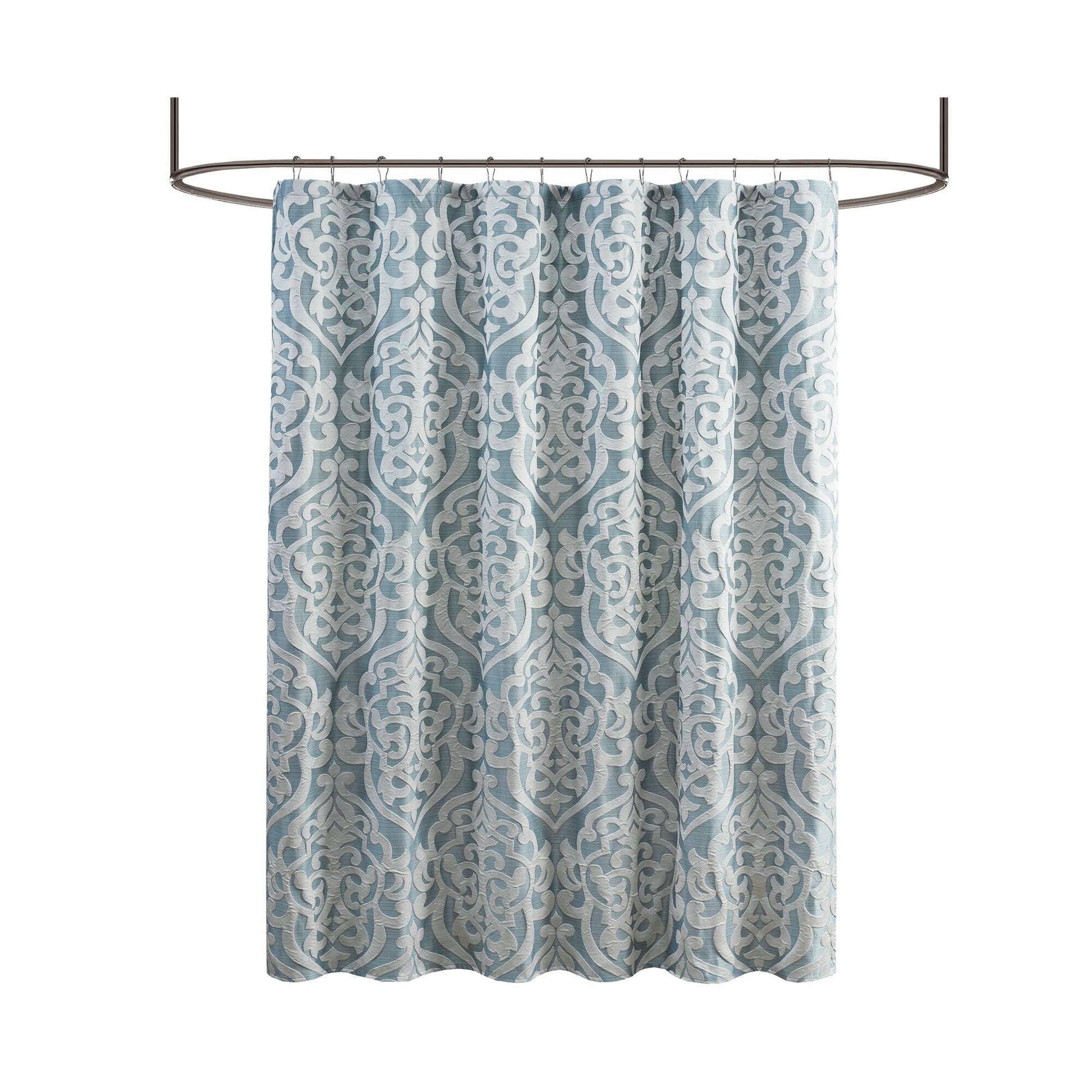 Odette - Shower Curtain - Aqua
