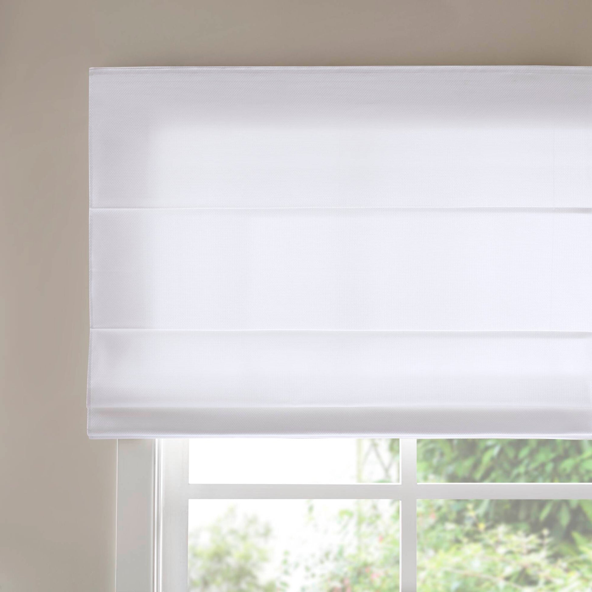 Galen Matte - 31x64" Cordless Roman Blind Galen Matte Fabric - Matte White