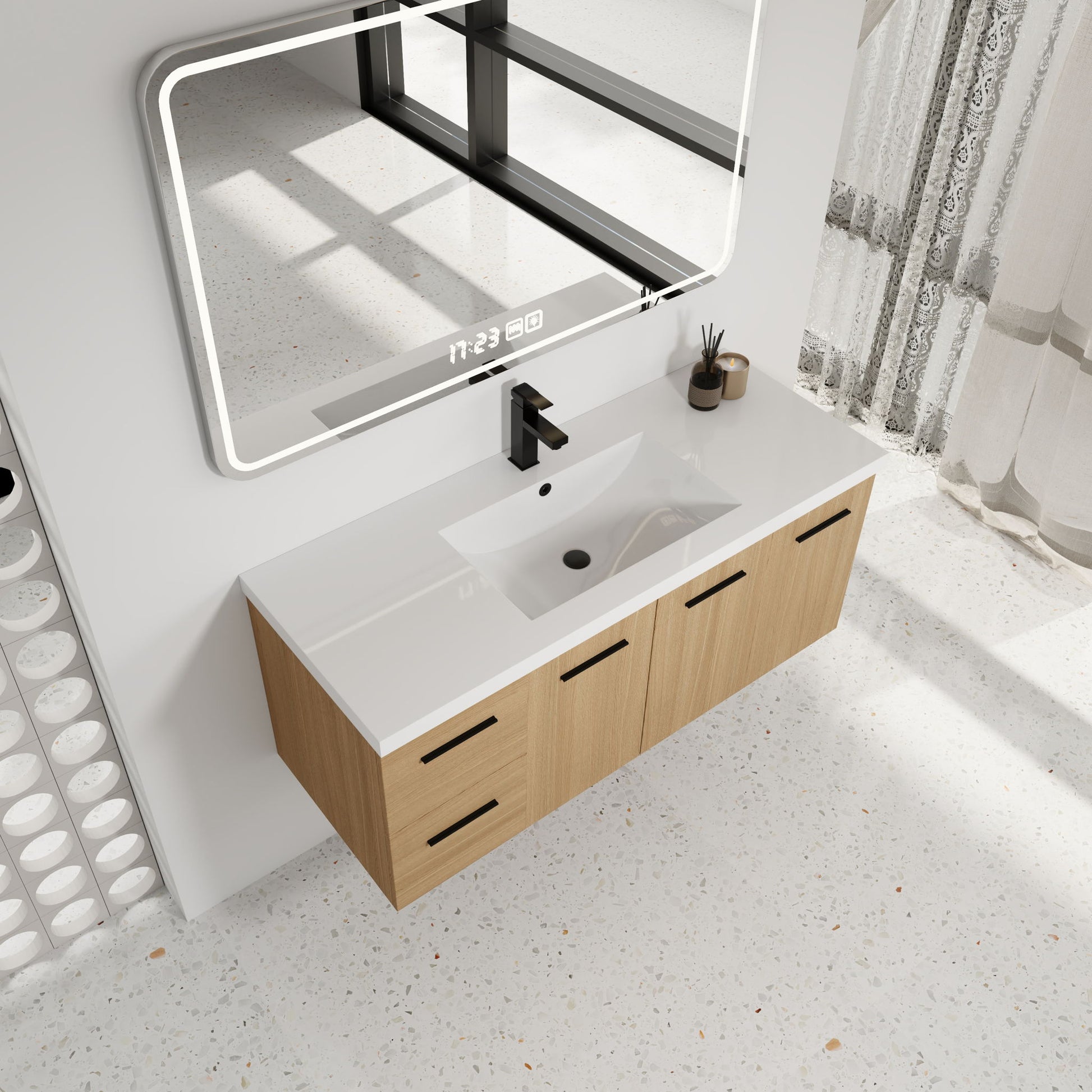 Bathroom Vanity Top With Integrated Sink