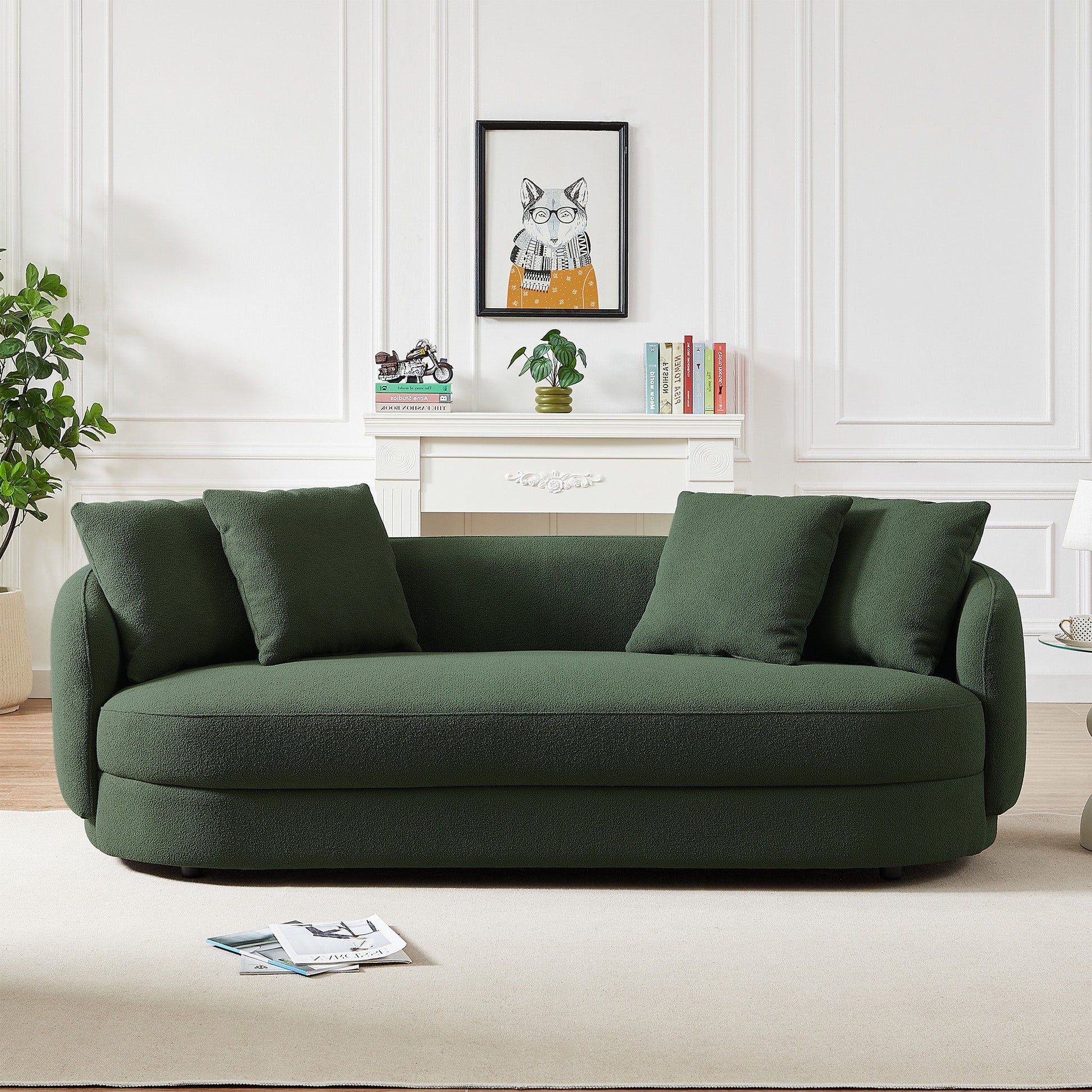 Dylan - Modern French Boucle Sofa