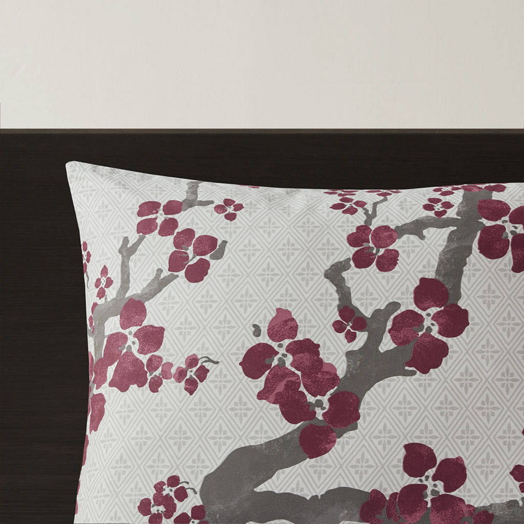 Cherry Blossom - King Comforter Mini Set - Multi