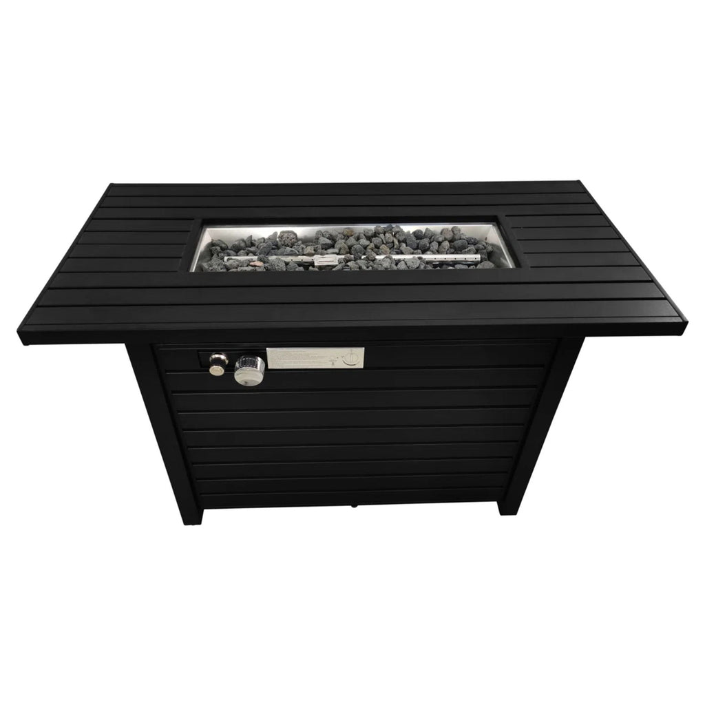 Outdoor Fire Pit Table With Lid Fuel Versatility