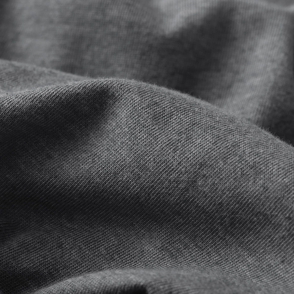 Cotton Blend Jersey Knit - Twin All Season Sheet Set - Dark Gray