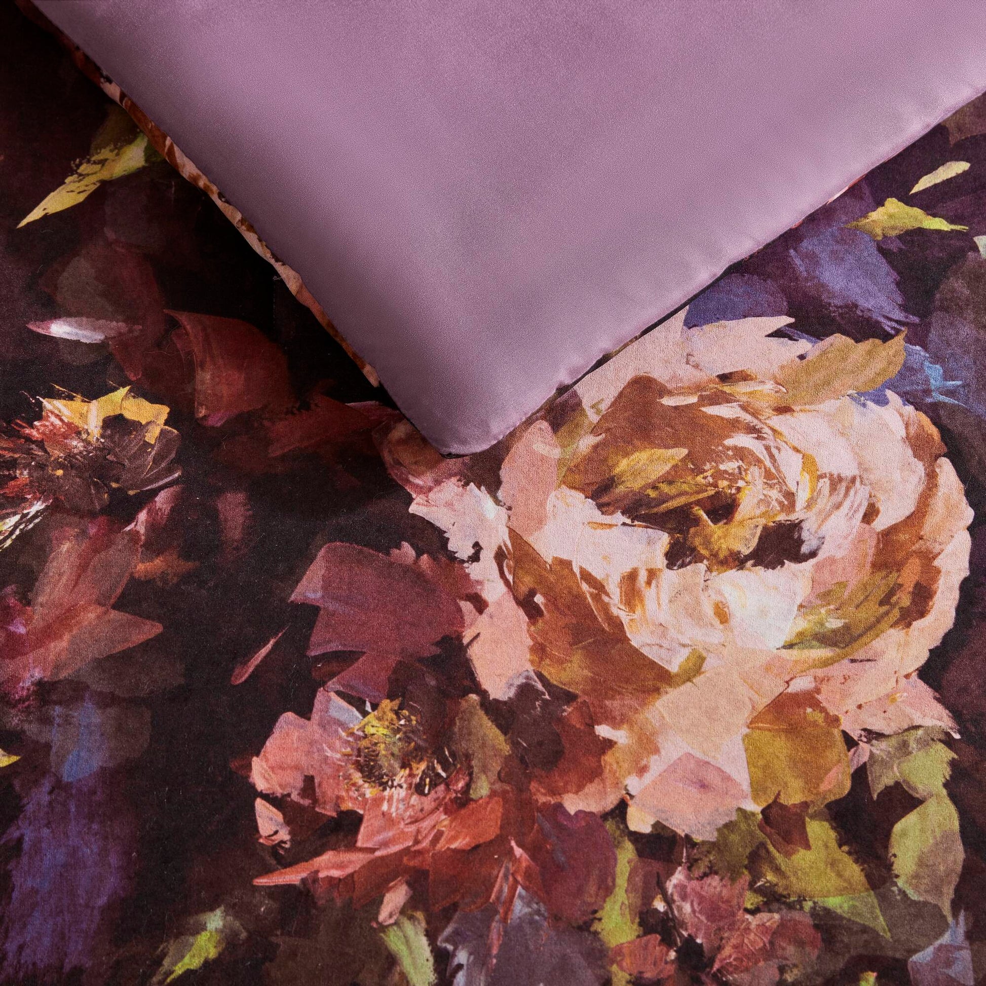 Seraphina - Velvet Comforter Set - Purple