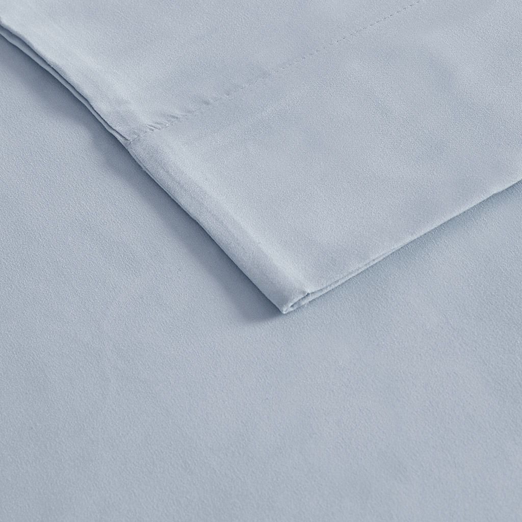 Twin Long All Season Moisture Wicking Lightweight Sheet Set - Blue