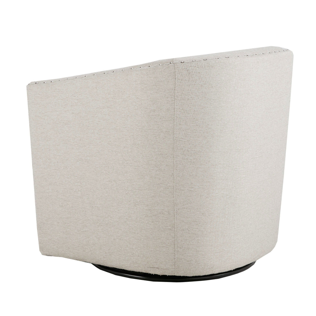 Tyler - Swivel Chair - Natural Multi