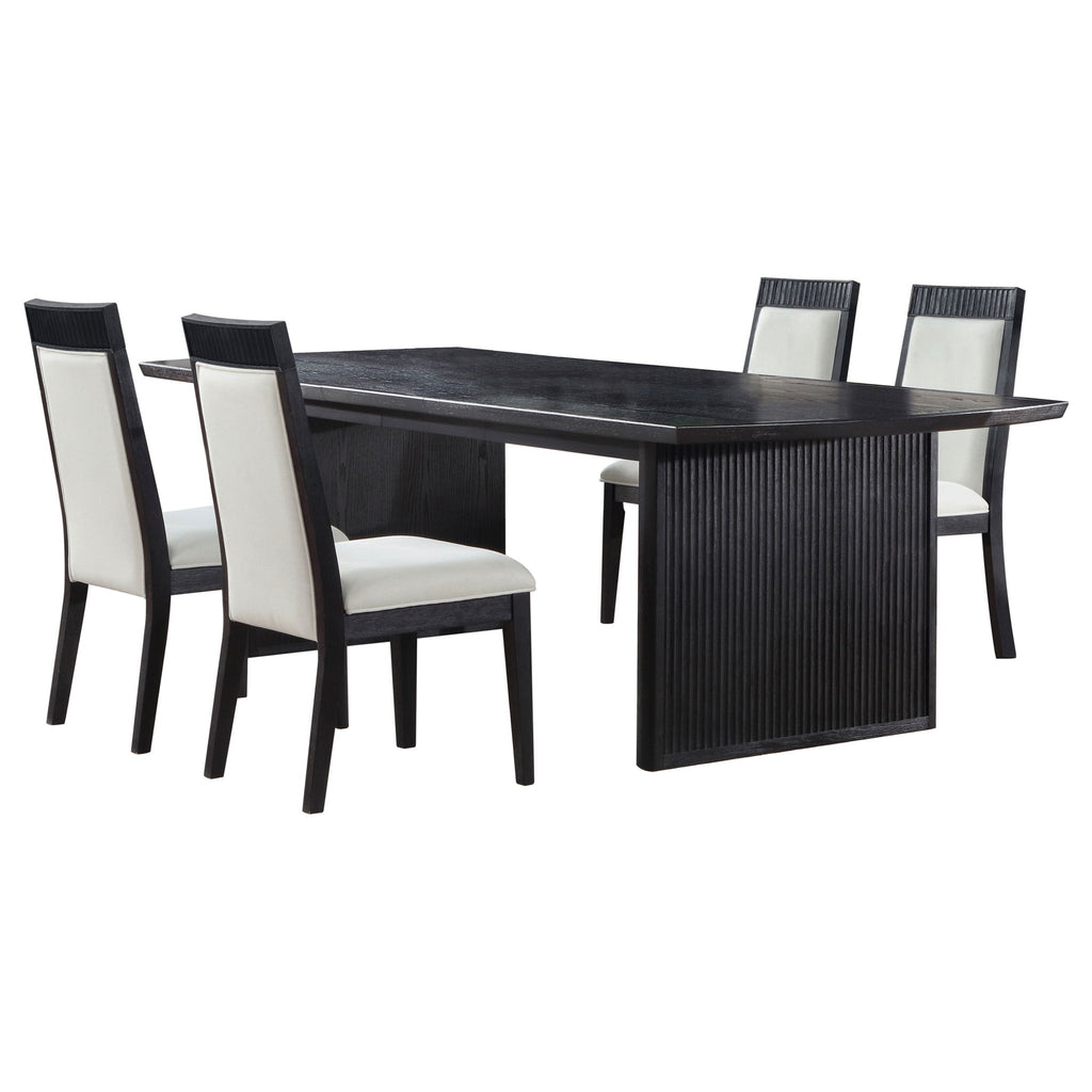 Ennis - Extension Leaf Dining Table Set With Chairs