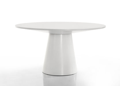 Jasper - Wide Contemporary Round Dining Table Set