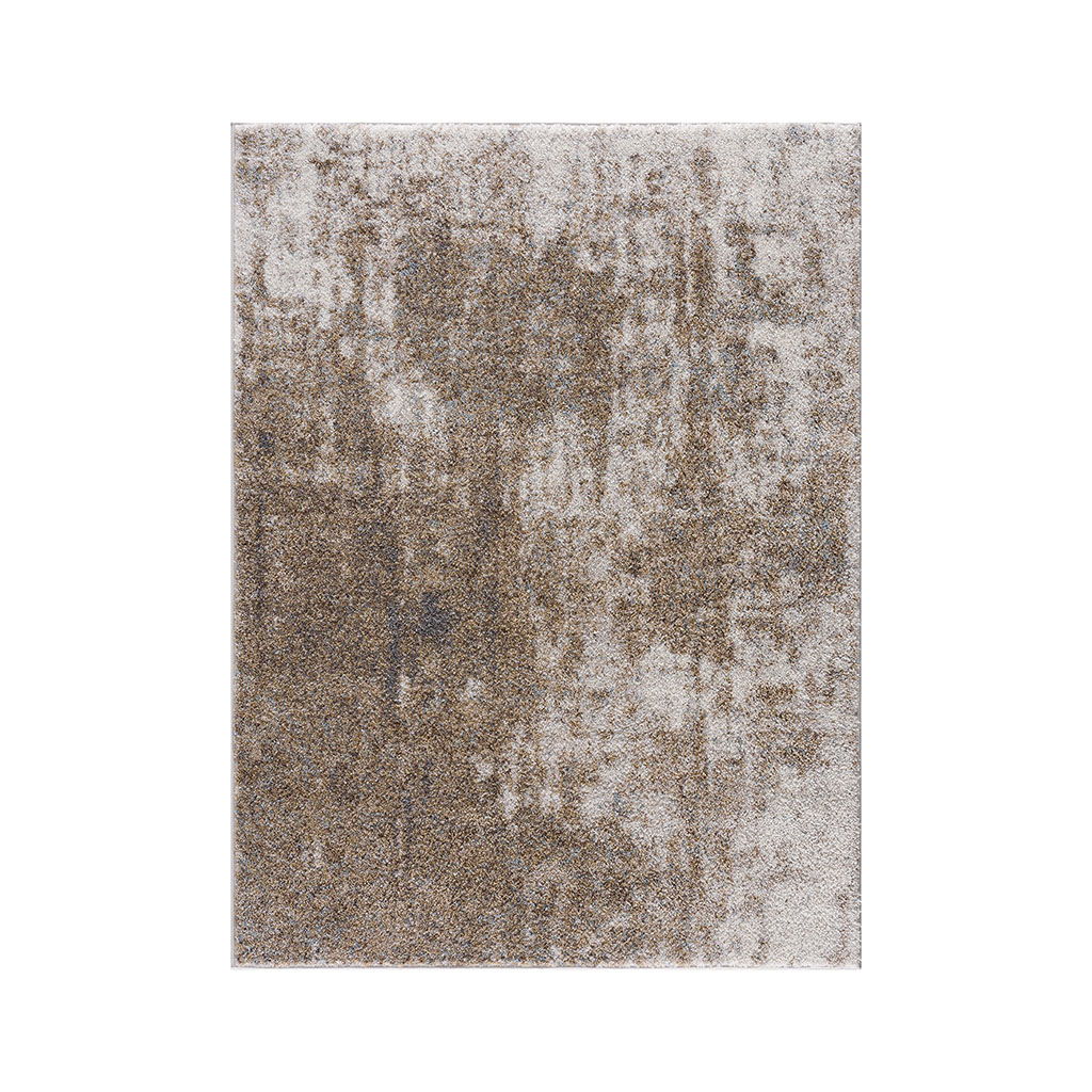 Haley - 7' X 9' Abstract Area Rug - Gray / Cream