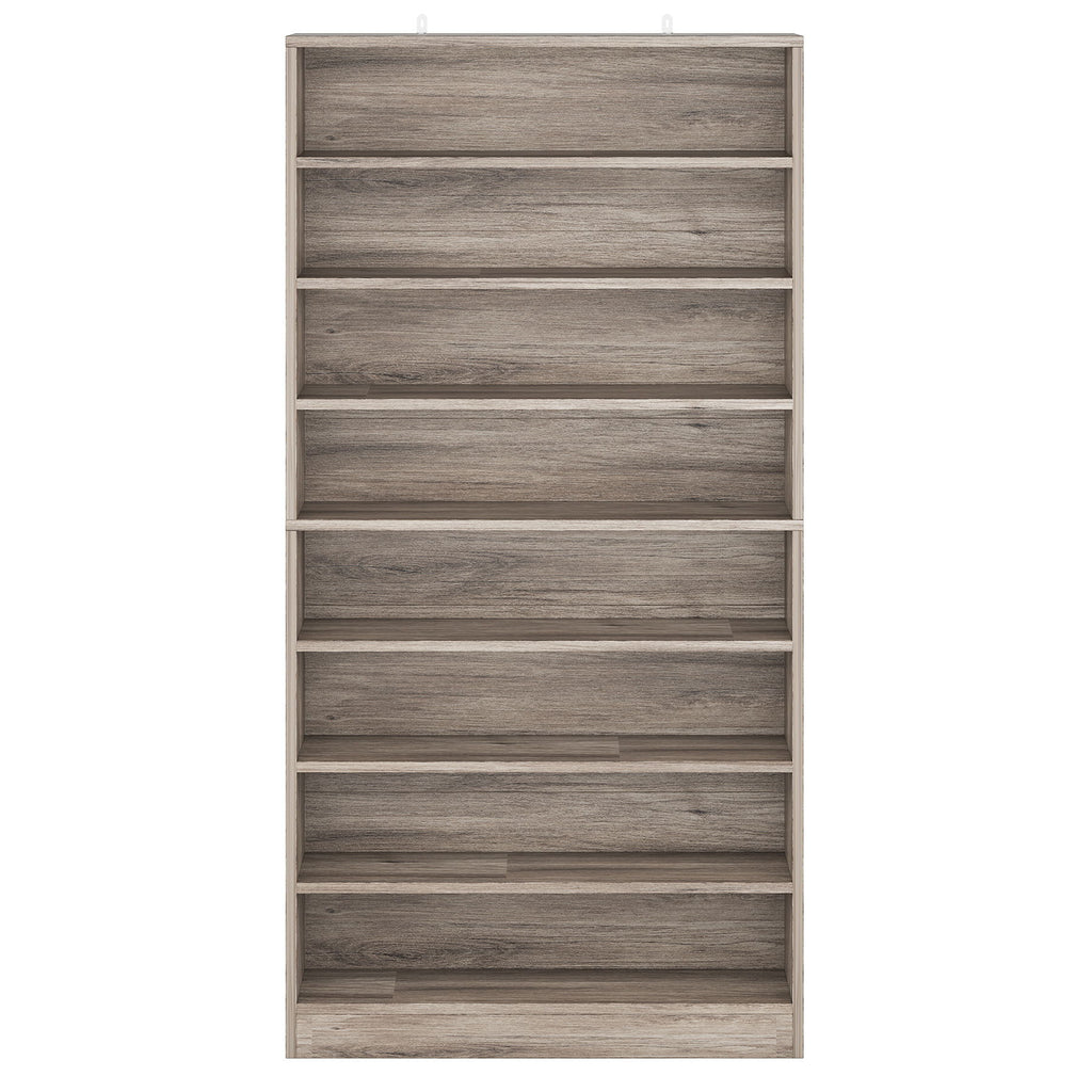 9 Tier Freestanding Shoe Cabinet, With Open Design