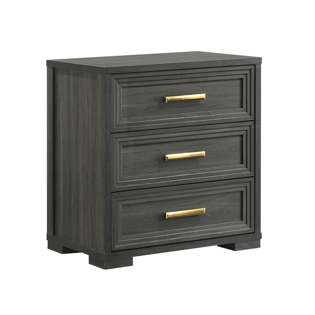 Colorado - Nightstand - Charcoal