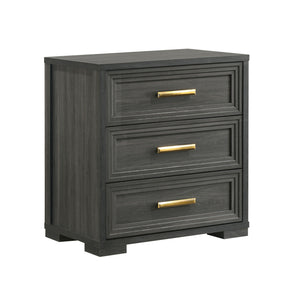 Colorado - Nightstand - Charcoal
