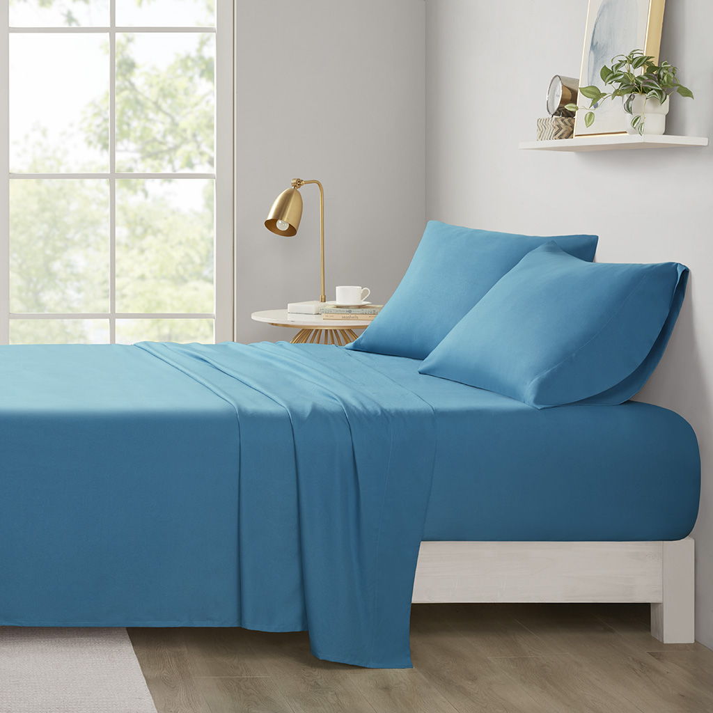King All Season Wrinkle Free Sheet Set - Teal