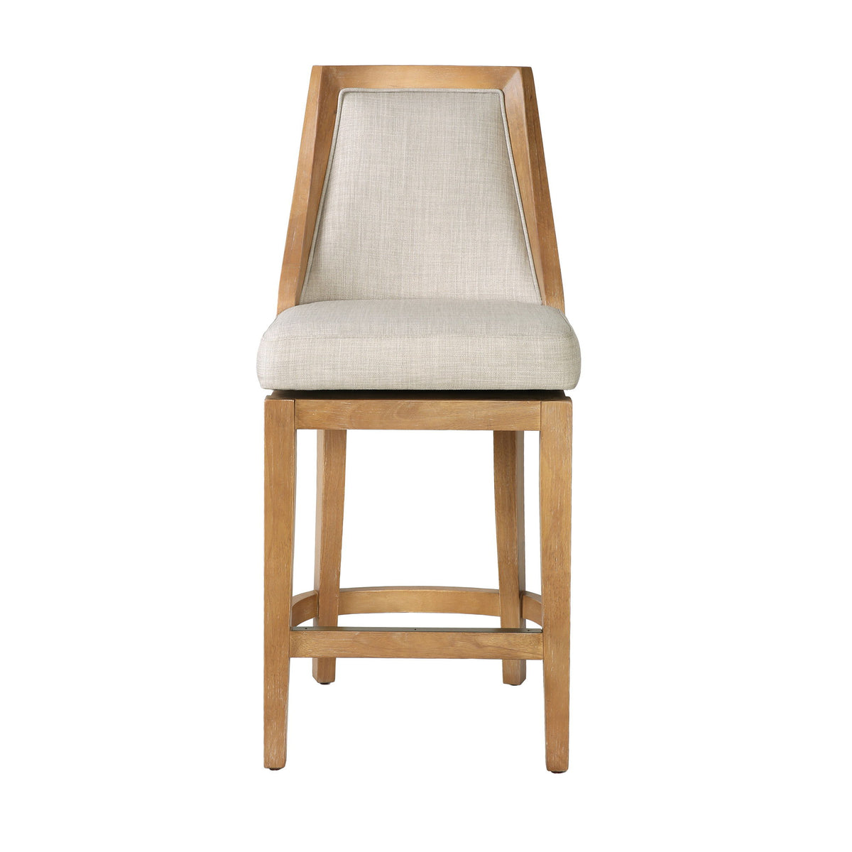 Swivel Counter Stool - Honey Oak
