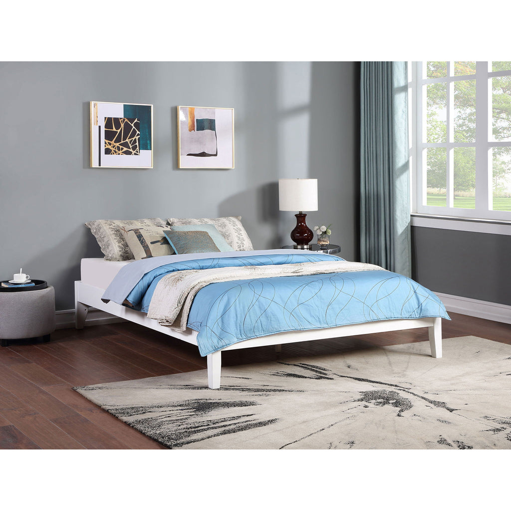 Sophie - Platform Bed Base With Slatted Design