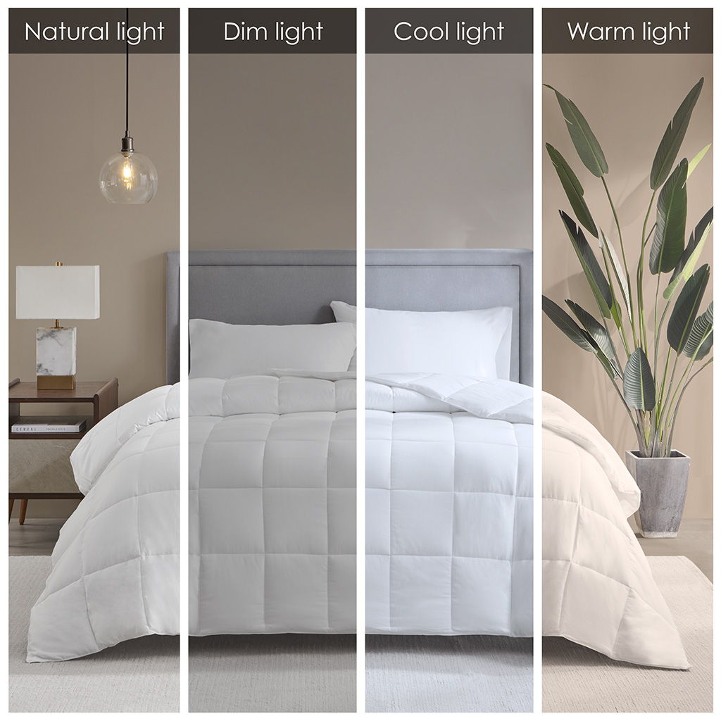 Warmer - King 300 Thread Count Down Alternative 3M Thinsulate Comforter - White