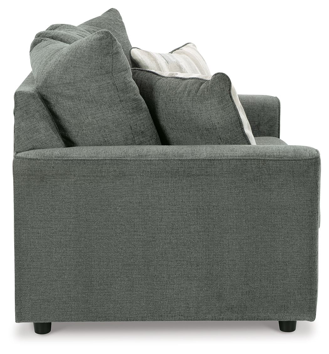 Stairatt - Loveseat - Gravel