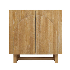 2 Door Cabinet, Suitable For Bedroom - Natural