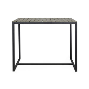 Ernesto - Outdoor Industrial Acacia Wood Bar Table
