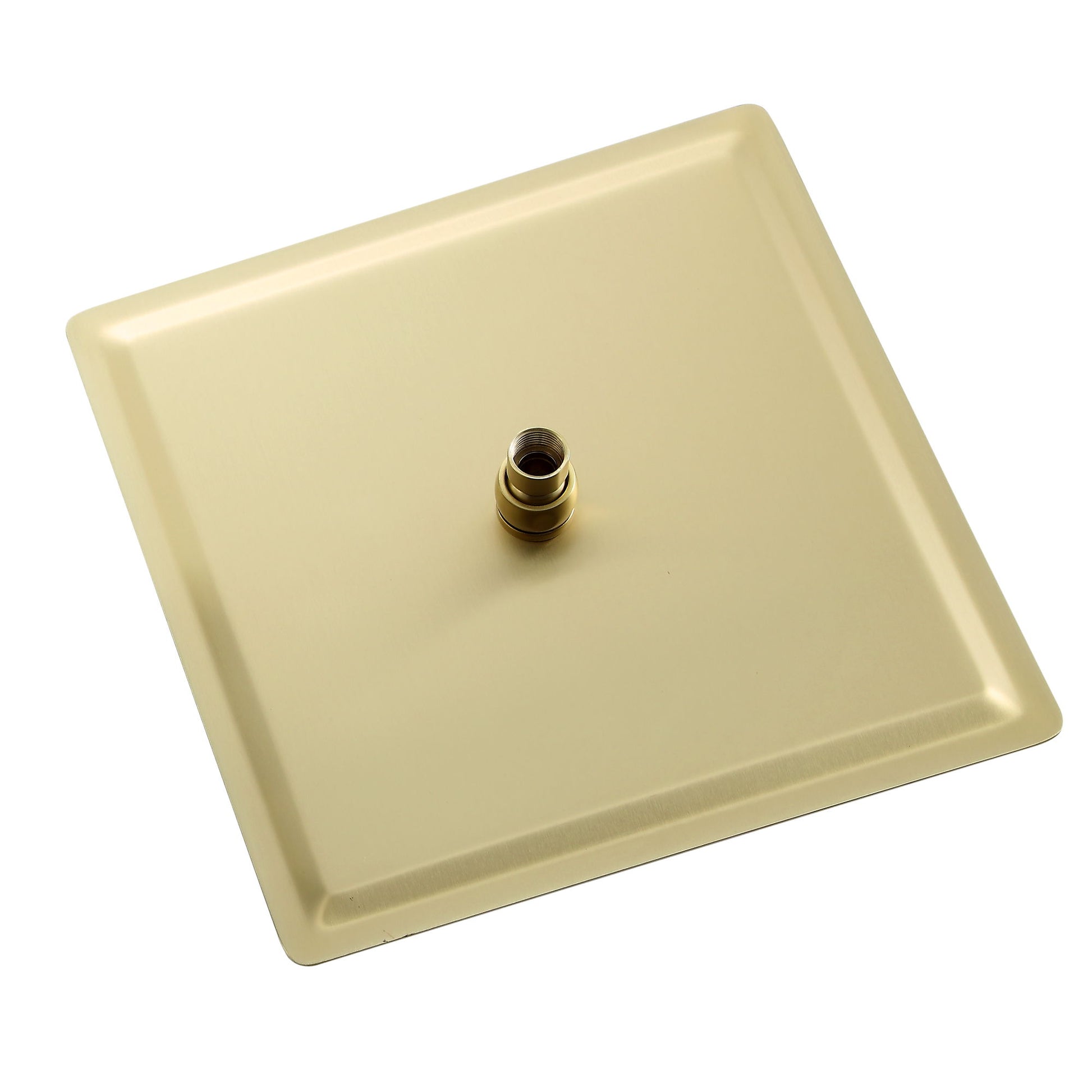 16" Square Rainfall Shower Head Fixed Wall Mount With Full Body Coverage & Self Cleaning Silicone Nozzles