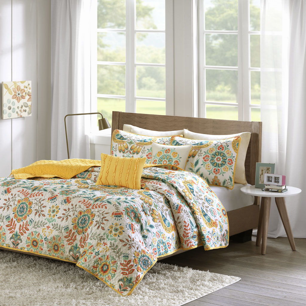 Nina - Reversible Coverlet Set - Multi